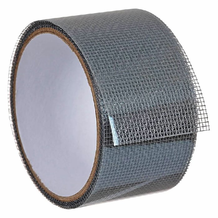 Banda Adeziva Pentru Reparat Plase de Tantari SUPER TRENDS® Profesionala, 5 cm x 2 m, rezistenta la apa, aplicare usoara [1]