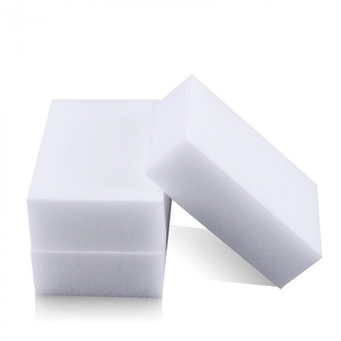 Bureti Magici Profesionali Super Trends® Set 20 Buc, Din Melamina, Pentru Toate Tipurile de Suprafete, Alb, 10x6x2cm [10]