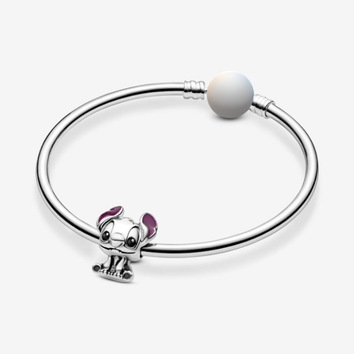 Charm Stitch Super Trends® Din Argint 925 Compatibil Pandora® X Disney, Charm Argint Tip Pandora Cu Design Talisman Stitch, Charm Pandantiv Argint 925 Pentru Bratari Pandora, Charm Family Disney Stitch, Charmuri Pandora Argint Talisman Elegant [2]