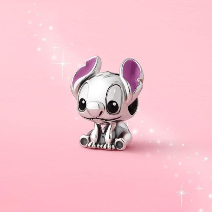 Charm Stitch Super Trends® Din Argint 925 Compatibil Pandora® X Disney, Charm Argint Tip Pandora Cu Design Talisman Stitch, Charm Pandantiv Argint 925 Pentru Bratari Pandora, Charm Family Disney Stitch, Charmuri Pandora Argint Talisman Elegant [6]