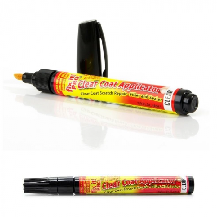Creion Corector Profesional SUPER TRENDS® pentru Repararea Zgarieturilor Auto cu Aplicator Non Toxic, Rezistent la Apa, Pentru Retusuri Rapide si Precise [2]