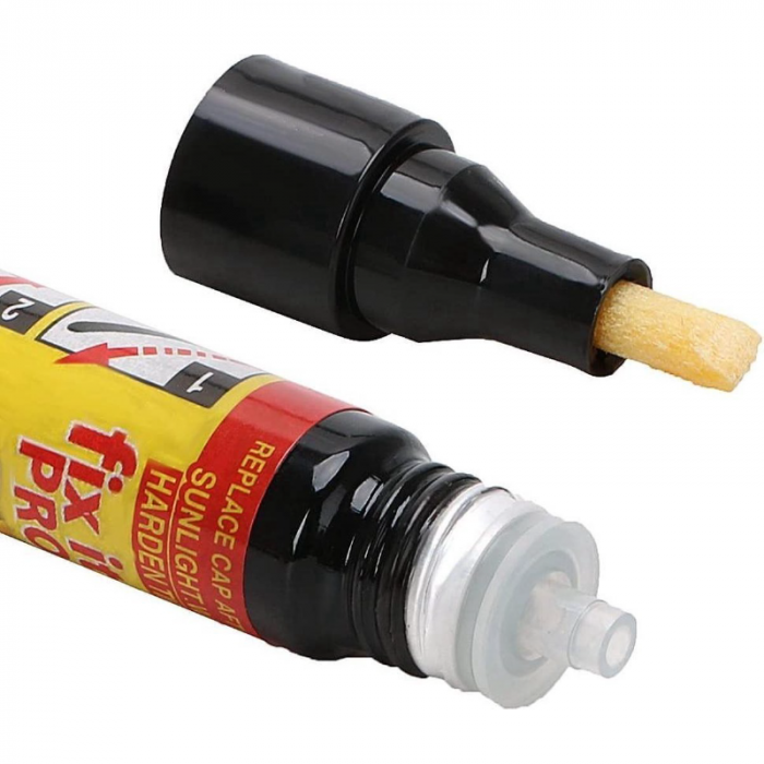 Creion Corector Profesional SUPER TRENDS® pentru Repararea Zgarieturilor Auto cu Aplicator Non Toxic, Rezistent la Apa, Pentru Retusuri Rapide si Precise [5]