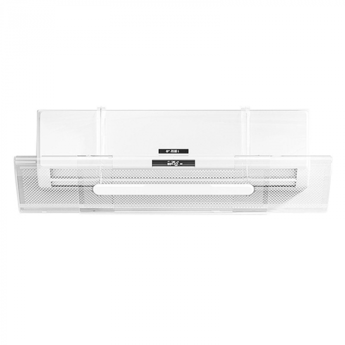 Deflector Pentru Aer Conditionat Premium SUPER TRENDS®, Reglare Flux de Aer, Lungime Reglabila Intre 53-95 cm, Transparent [1]