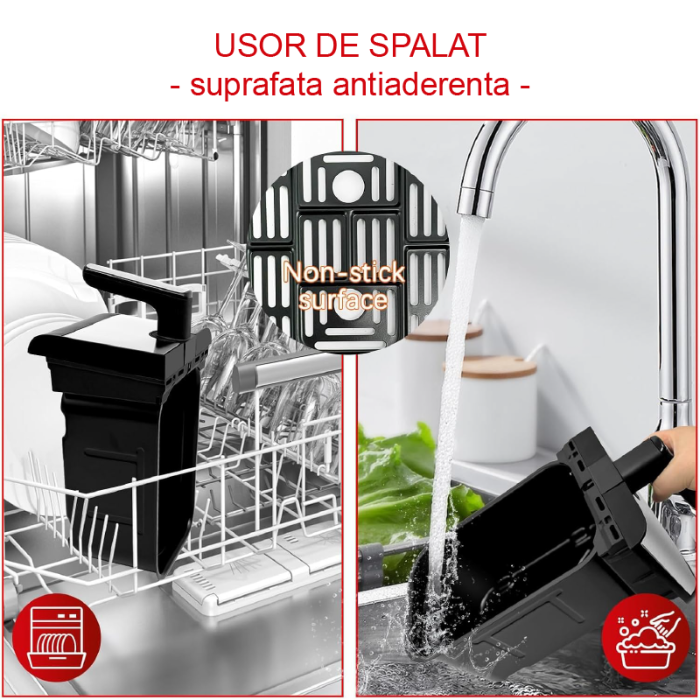 Friteuza Dubla Airfryer Fara Ulei Premium SUPER TRENDS®, Capacitate 9L, Putere 2000 W, Tehnologie Smart Chef cu 8 Programe Prestabilite [12]