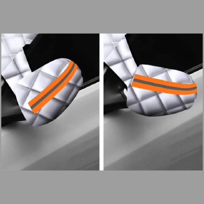 Husa Pentru Parbriz si Oglinzi Auto SUPER TRENDS®, Protectie Impotriva Prafului, Inghetului si Zapezii, Argintiu, 110x150 cm [4]