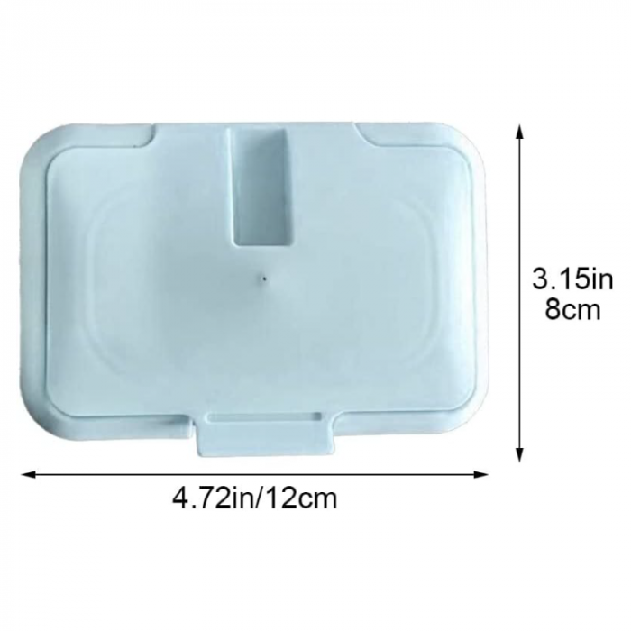 Incalzitor Servetele Umede Pentru Bebelusi Portabil Premium Super Trends®, cu Cablu USB, 12x8 cm, Albastru [7]