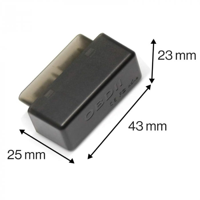 Interfata OBD2 Profesionala SUPER TRENDS®, Diagnoza Auto Multimarca, Bluetooth, Compatibil Android-Windows, Mini, Negru [4]