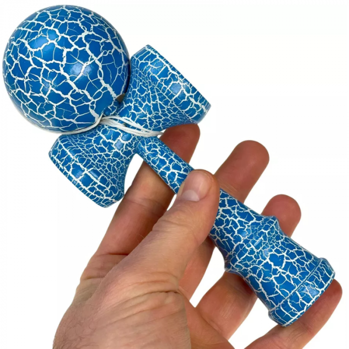 MISTERY BOX Kendama Profesionala SUPER TRENDS®, Bila din Lemn de 6 cm, Lungime 18 cm + CADOU SURPRIZA [6]