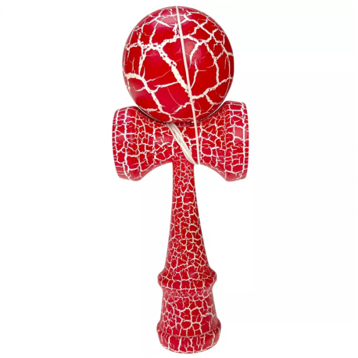 MISTERY BOX Kendama Profesionala SUPER TRENDS®, Bila din Lemn de 6 cm, Lungime 18 cm + CADOU SURPRIZA [2]