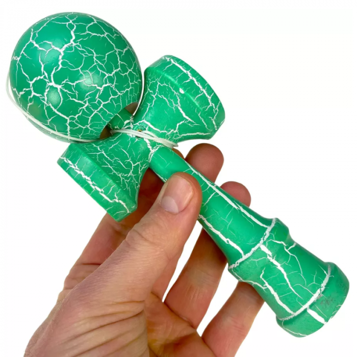 MISTERY BOX Kendama Profesionala SUPER TRENDS®, Bila din Lemn de 6 cm, Lungime 18 cm + CADOU SURPRIZA [3]