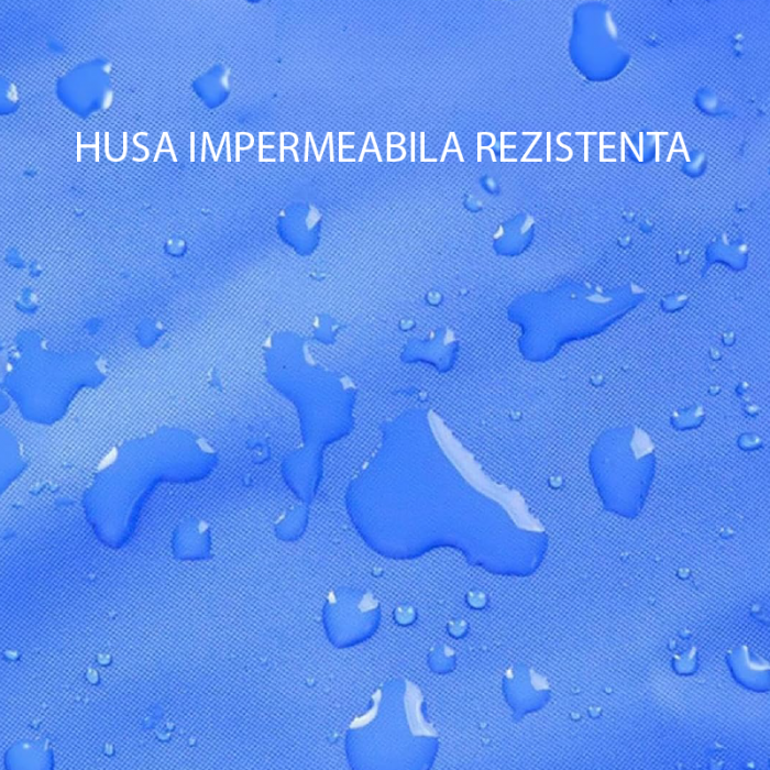 Kit de Curatare si Igienizare Aparat de Aer Conditionat Tip Split Profesional SUPER TRENDS®, Husa, Perie, Pensula, Furtun, Laveta, Albastru [6]