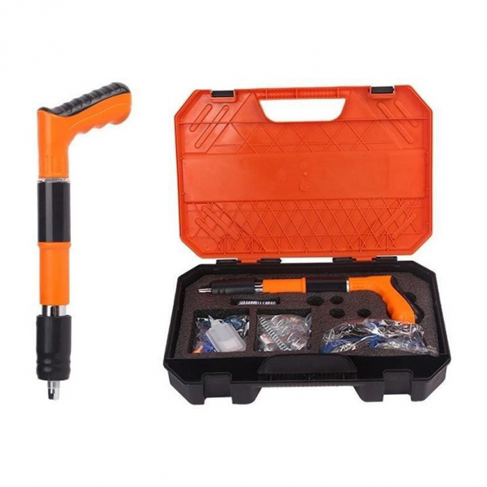 Kit Pistol Manual SUPER TRENDS®, Profesional, Pentru Fixarea Cuielor pe Perete [3]