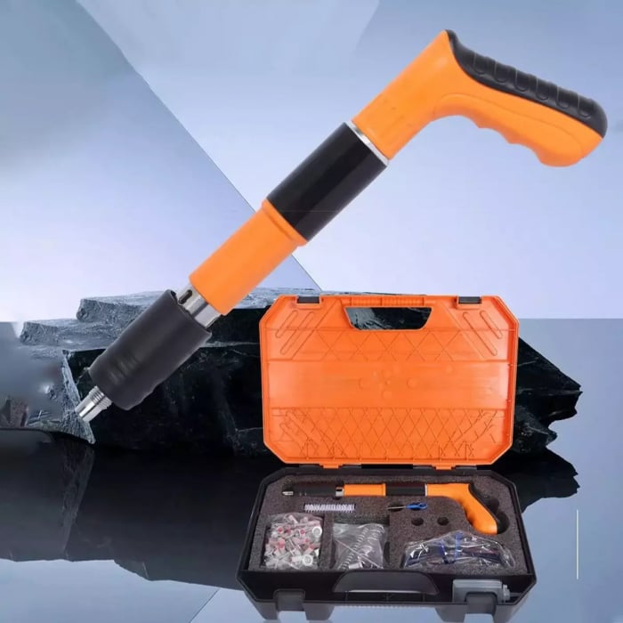 Kit Pistol Manual SUPER TRENDS®, Profesional, Pentru Fixarea Cuielor pe Perete [2]
