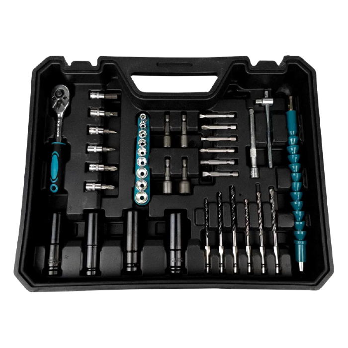 Masina de Impact si Insurubat SUPER TRENDS®, 2 Acumulatori, 128V, 6Ah, 38 Accesorii [6]