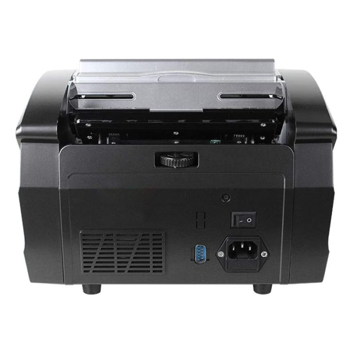 Masina de Numarat Bani cu Detectie IR/UV/MG, SUPER TRENDS®, Moduri Add & Batch, cu Display Propriu si Extern, Display LCD color, 1000 bancnote/min, Negru + Gri [4]