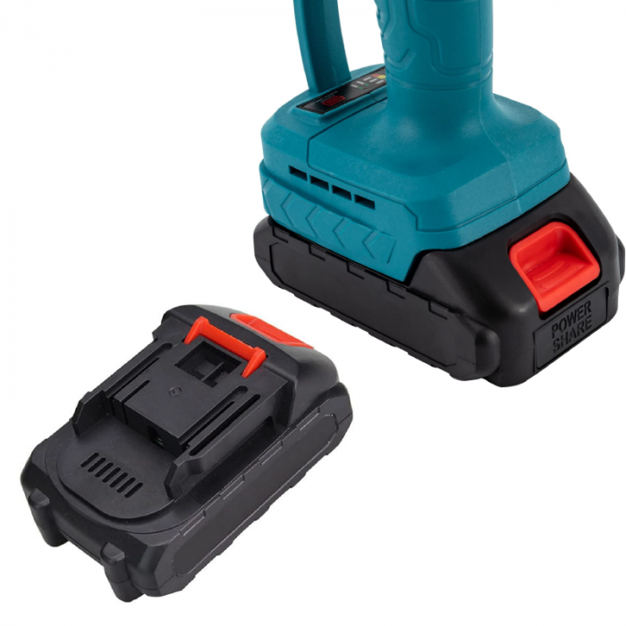 Mini Drujba 150 mm Profesionala SUPER TRENDS® cu Brat Telescopic (1.3-1.6 m), 48V, 2 Acumulatori, Unghi Reglabil de Taiere [3]
