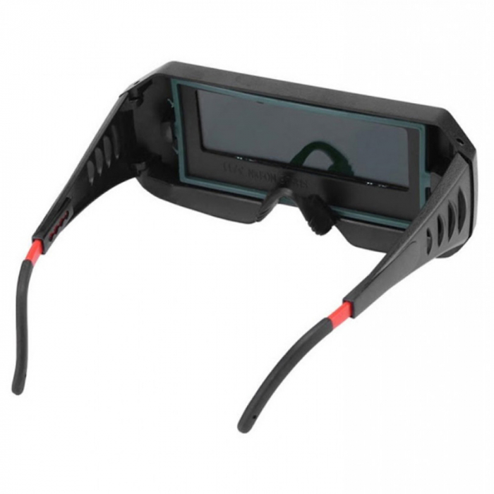 Ochelari de Protectie Pentru Sudura SUPER TRENDS®, Profesional, Auto-Intunecare, Anti-Vant, Anti-Praf, Negru [2]
