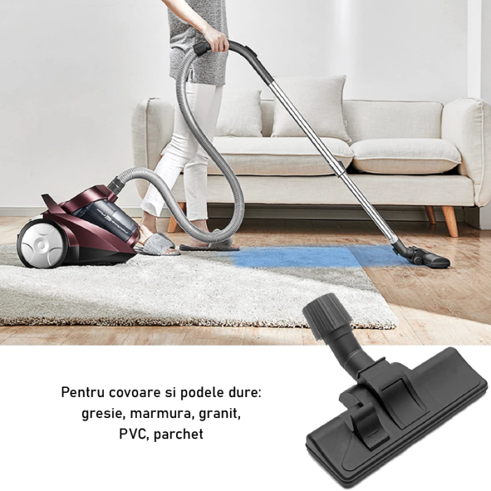 Perie Aspirator Universala SUPER TRENDS®, Diametru Tub Intre 30-38 mm, Reglabila, Orice Tip de Aspirator [7]