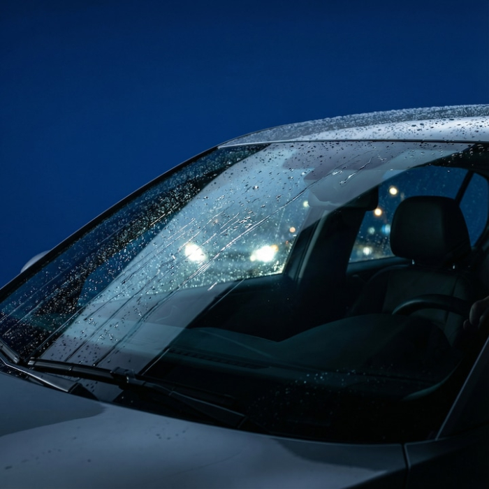 Perie Curatare Geamuri Auto SUPER TRENDS®, Perie Curatare Parbriz Auto Cu Rezervor Detergent Si Rezerva Inclusa, Perie Curatare Geamuri Auto Pentru Degresare Ulei Si Murdarie, Perie Curatare Parbriz A [11]