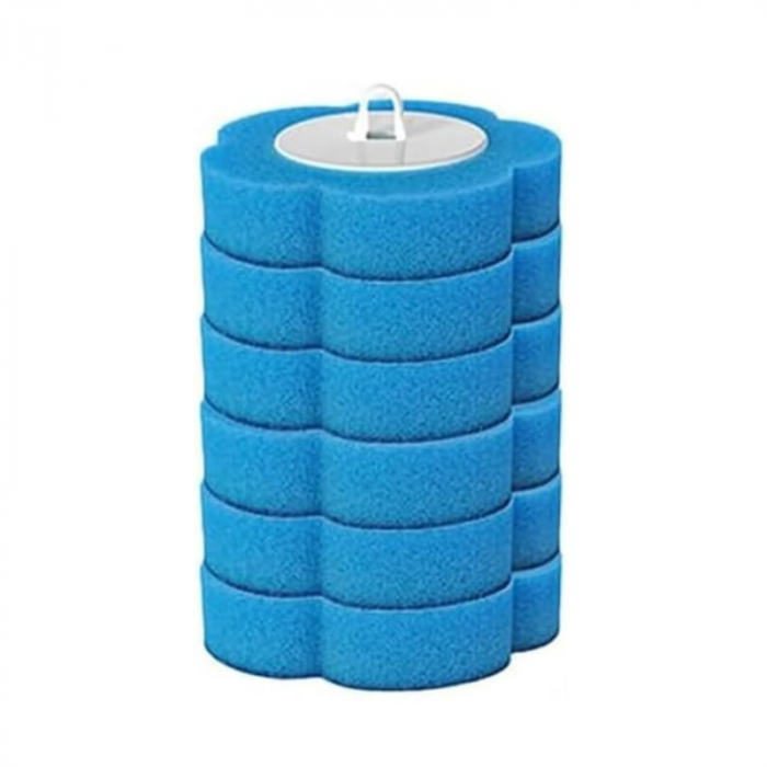 Set 6 Rezerve Pentru Peria de Toaleta de Unica Folosinta Premium SUPER TRENDS®, Albastru [10]
