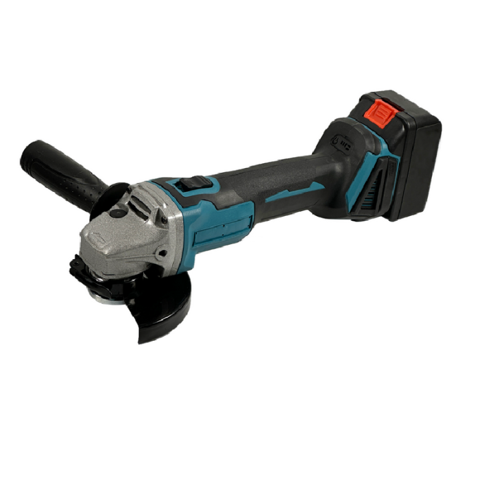 Polizor Unghiular SUPER TRENDS®, 2 Acumulatori 48V Li-ion, Motor Fara Perii (brushless), Disc 125 mm, Accesorii, Albastru-Negru [2]