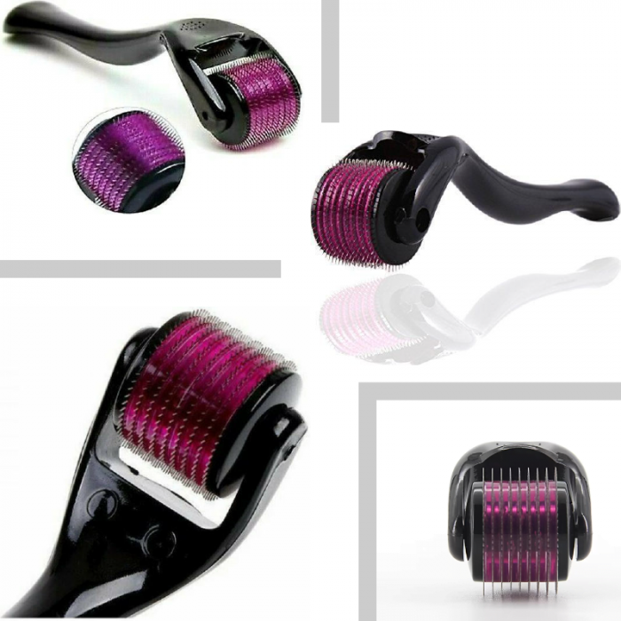 Rola de Crestere a Barbii Premium SUPER TRENDS®, Principiul Microac, 0, 5 mm, Negru-Mov [8]