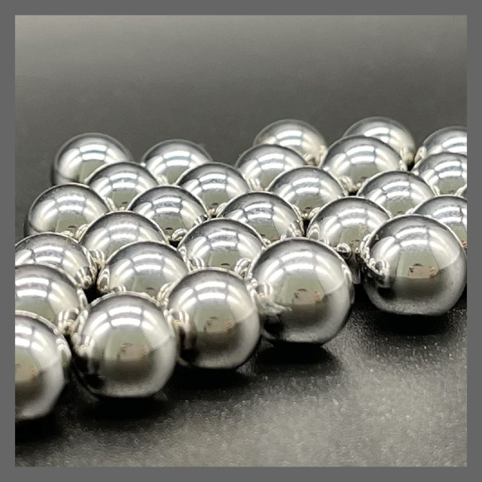 Set 100 Bile Metalice Pentru Prastie SUPER TRENDS®, 7 mm, Argintiu [7]