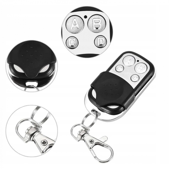 Set 2 Buc Telecomanda Universala Pentru Usi de Garaj Profesionala SUPER TRENDS®, Compatibilitate Mare cu Porti si Usi de Garaj/Curte, 4 Butoane Programabile [7]