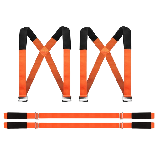 Set 2 Curele Profesionale Tip Ham Mutat Mobila SUPER TRENDS®, Ridicare si Transport Greutati si Electrocasnice Pentru 2 Persoane, 2 Moduri de Utilizare, Marime Ajustabila, Rezistenta 950Kg [1]