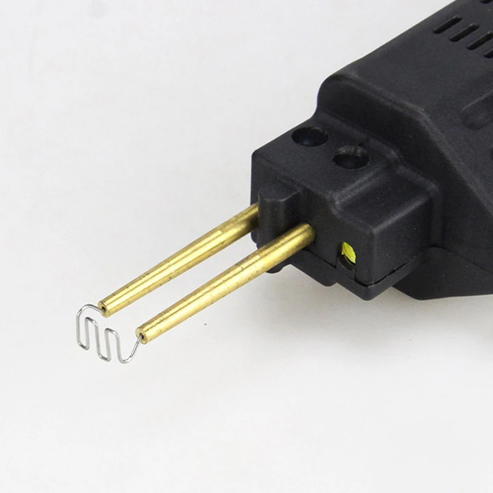 Set 500 Buc Capse SUPER TRENDS® pentru Pistol de Lipit, Sudura, Lipire Plastic, Model S, Grosime 0, 8 mm, Argintiu [5]