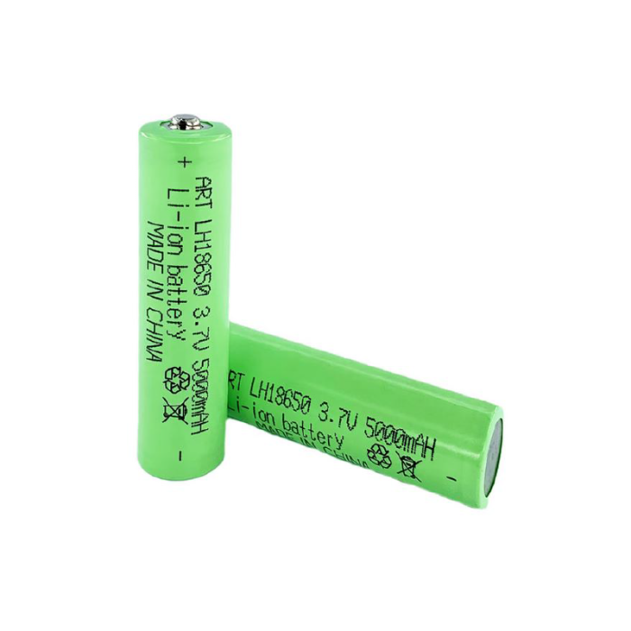 Set Acumulatori Reincarcabili Li-Ion 3,7V SUPER TRENDS®, 5000mAh, Tip 18650, AA, 2 Bucati/Set, Verde [3]