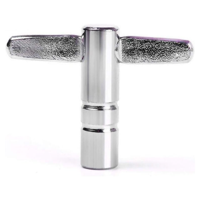 Set de 3 Chei Pentru Acordat Tobe SUPER TRENDS®, Accesorii Tobe si Percutie, Metal, Argintiu [8]