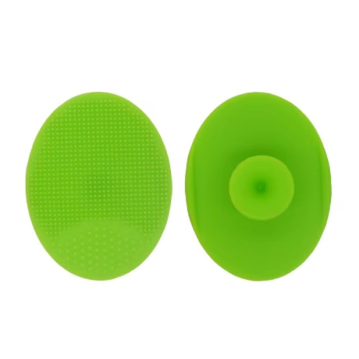 Set Perie De Baie Si Pieptan Bebelusi Super Trends® Din Silicon Moale, Perie Si Pieptan Bebe Pentru Indepartarea Crustelor De Lapte, Perie Si Piapten Bebelusi Cu Maner Ergonomic Antialunecare, Set Ingrijire Bebelusi Verde, Set Ingrijire Bebe Hipoalergenic [19]