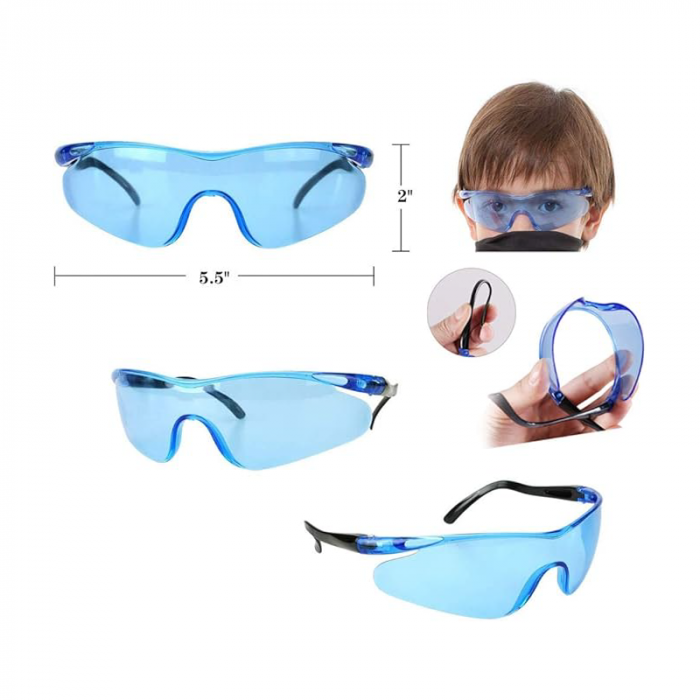 Set Vesta Tactica Pentru Copii Premium SUPER TRENDS®, Compatibila cu Seria Nerf N-Strike Elite, 20 de Gloante Din Spuma, Ochelari, Clip de Reincarcare, Masca Tactica si Bratara, Poliamida-Nailon, Mult [4]