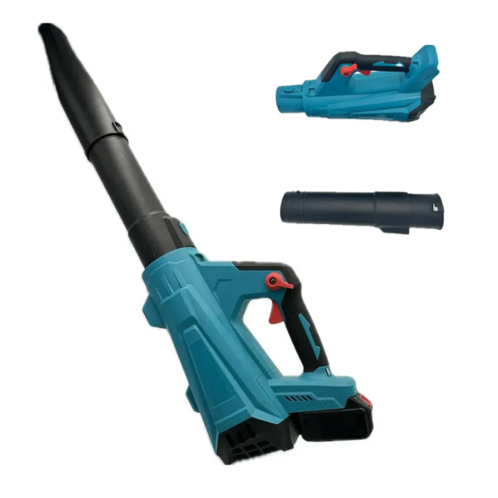 Suflanta de Frunze SUPER TRENDS®, Viteza de suflare 200 km/h, Turatie variabila 0–22.000 rpm, 2 Acumulatori 88V Li-Ion, 780 mc/h, Turcoaz [2]