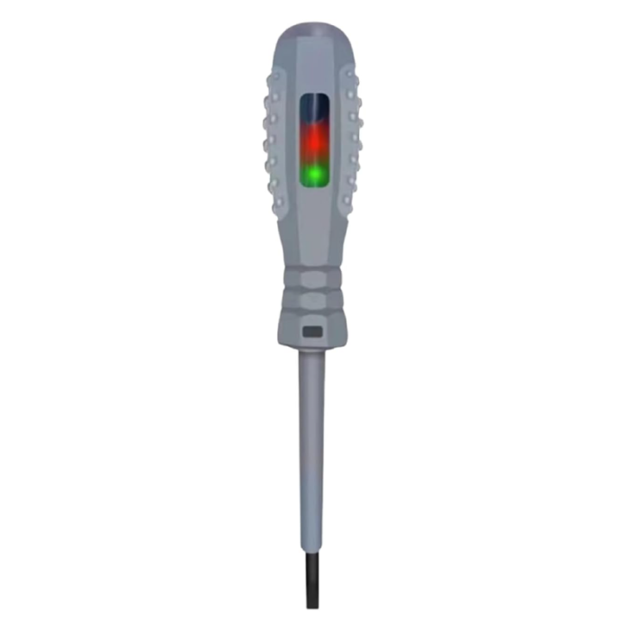 Tester de Tensiune tip Creion SUPER TRENDS®, Pentru Detectarea Rapida a Tensiunii si Testarea Circuitelor, Varf Magnetic Plat, Poate fi Folosit ca Surubelnita, Lumina LED indicatoare dubla (verde si r [1]