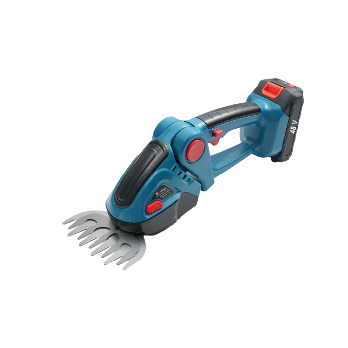 Trimmer de Tuns Gard Viu si Gazon SUPER TRENDS®, Fara Fir, 2 Acumulatori de 48V, Albastru [4]