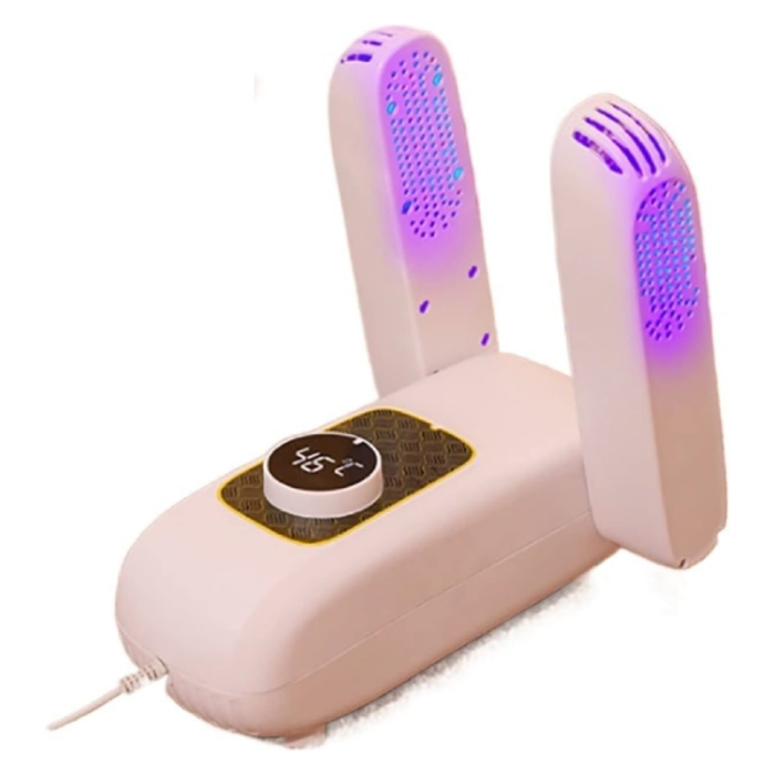 Uscator Electric Pentru Incaltaminte, Manusi, Sosete, SUPER TRENDS®, Pliabil si Retractabil, cu Sterilizare UV, Elimina Mirosurile, Aer Cald 360°, Alb [1]