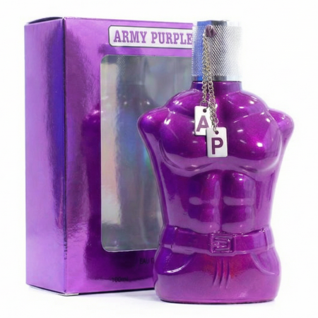 Ingrijire Personala - Apa de Toaleta Barbati Army Purple, 100 ml, note lemnoase si orientale, parfum elegant