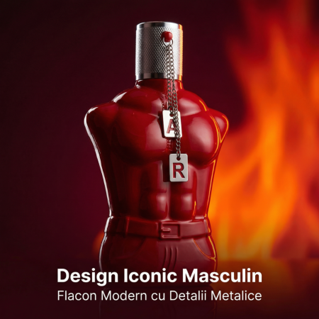 Apa de Toaleta Barbati Army Red, 100 ml, note lemnoase si orientale, parfum elegant [5]