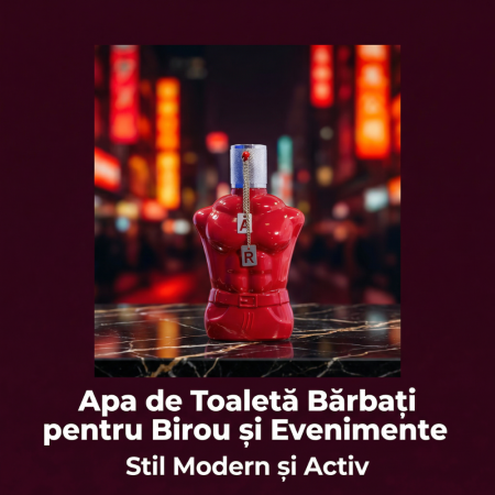 Apa de Toaleta Barbati Army Red, 100 ml, note lemnoase si orientale, parfum elegant [1]