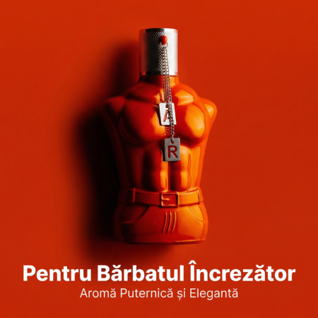 Apa de Toaleta Barbati Army Red, 100 ml, note lemnoase si orientale, parfum elegant [10]