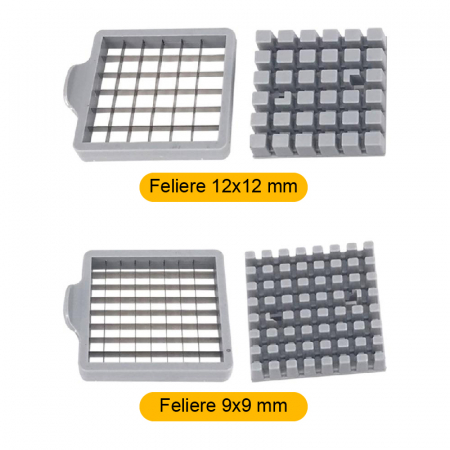 Aparat Pentru Taiat Cartofi Pai SUPER TRENDS®, Profesional, 2 Site de Feliat, Din Otel Inoxidabil, Picioruse de Sprijin Din Silicon Anti-Derapante, 26x9x12cm [7]