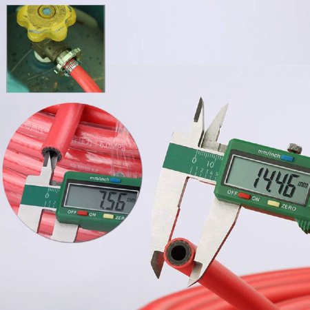 Arzator Gaz (GPL) cu Clapeta si Robinet SUPER TRENDS®, Parlitor Porc, Util si Pentru Reparatii, Furtun 2 m, Lungime 65 cm, Duza 63 mm [4]