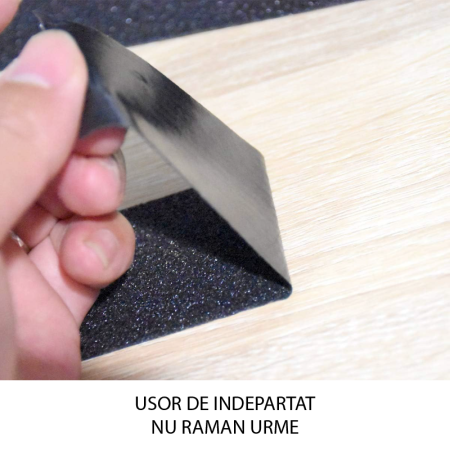 Set 2 Buc Banda Antiderapanta SUPER TRENDS®, Banda Neagra cu Aderenta Ridicata , Ideala pentru Scari, Trepte, Exterior si Interior (5 cm x 20 m) [2]