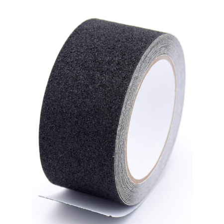 Set 2 Buc Banda Antiderapanta SUPER TRENDS®, Banda Neagra cu Aderenta Ridicata , Ideala pentru Scari, Trepte, Exterior si Interior (5 cm x 20 m) [8]