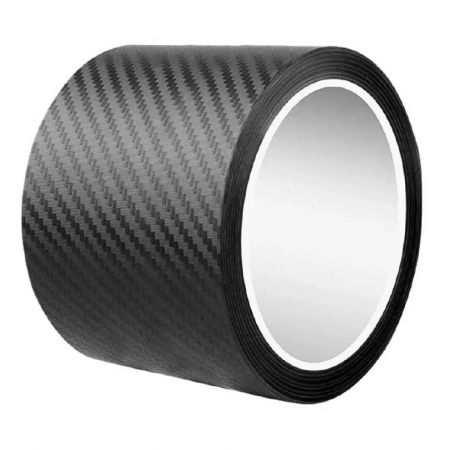 Produse - Banda Autoadeziva de Protectie Model Carbon Premium SUPER TRENDS®, Pentru Protejarea Pragurilor si Elementelor Din Masina, 7 cm x 3 m, Neagra