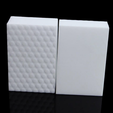 Burete Magic Dur Pentru Curatarea Suprafetelor Profesional SUPER TRENDS®, Set 10  Buc, de 2x Mai Puternic, Alb, 10x6x2 cm [2]