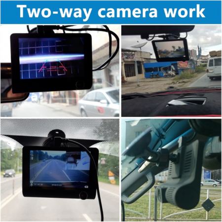 Produse - Camera DVR Auto Profesionala SUPER TRENDS®, FHD 1080P 170° Unghi Larg, Afisaj pe Ecran LCD, G-Sensor, WDR, Monitor de Parcare, Inregistrare in Bucla, Detectare Miscare, Neagra