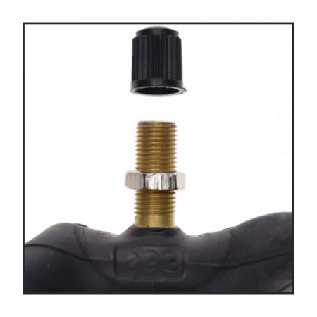 Camera Interioara Pentru Trotinete Electrice SUPER TRENDS®, 8.5x2 inch, Neagra, 20x4cm [1]